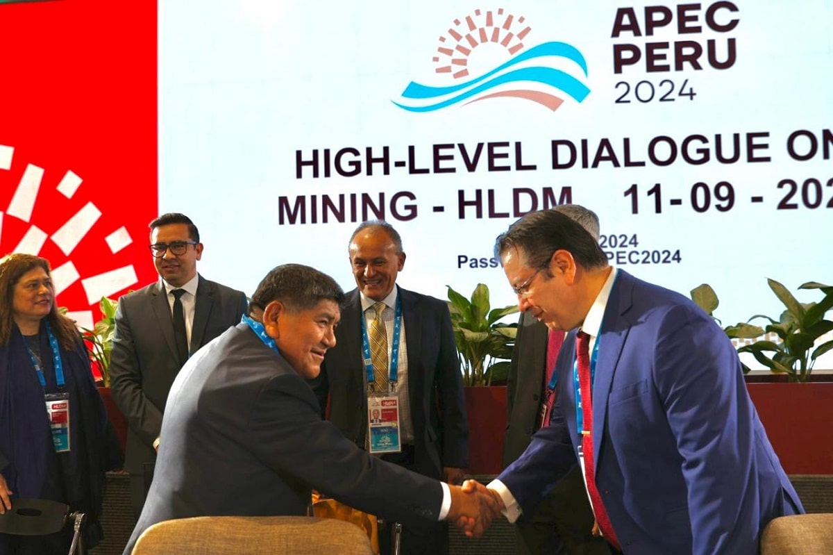 Cumbre de minería APEC se llevó a cabo durante el primer día del Expomina Perú 2024